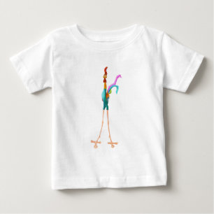 Grappig Haan Baby T-Shirt