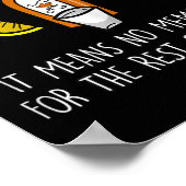 Grappig Hakuna Tequila Taco Lover Cinco De Mayo Gi Poster (Hoek)