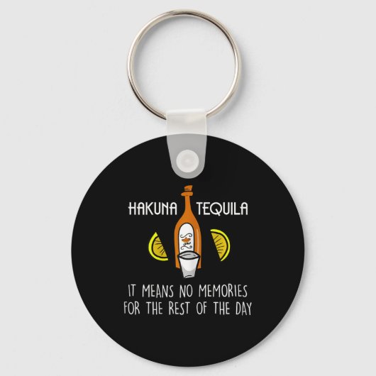 Grappig Hakuna Tequila Taco Lover Cinco De Mayo Gi Sleutelhanger (Voorkant)