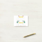Grappig half jaar kerstmis in juli elke zomer Chri Post-it® Notes (Op bureau)