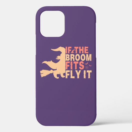 Grappig Halloween als de bezem past vlieg het Case-Mate iPhone Case (Achterkant)