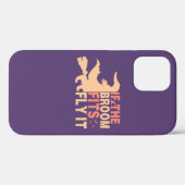 Grappig Halloween als de bezem past vlieg het Case-Mate iPhone Case (Achterkant (horizontaal))