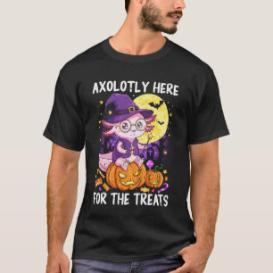 Grappig Halloween Axolotl Kostuum Axolotly Hiervoo T-shirt