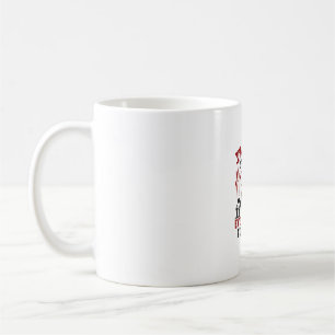 Grappig Halloween-Blood Ik ben prima Alles is goed Koffiemok