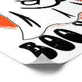 Grappig Halloween Boo Ghost kostuum Dit is een of Poster (Hoek)