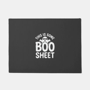Grappig Halloween Boo Laken Spook Ontwerp_1 Deurmat