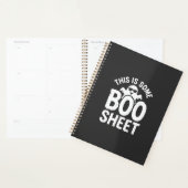 Grappig Halloween Boo Vel Ghost Ontwerp_1 Planner (Display)