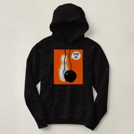 Grappig Halloween Bowlen Hoodie