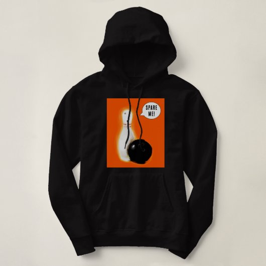 Grappig Halloween Bowlen Hoodie (Design voorkant)