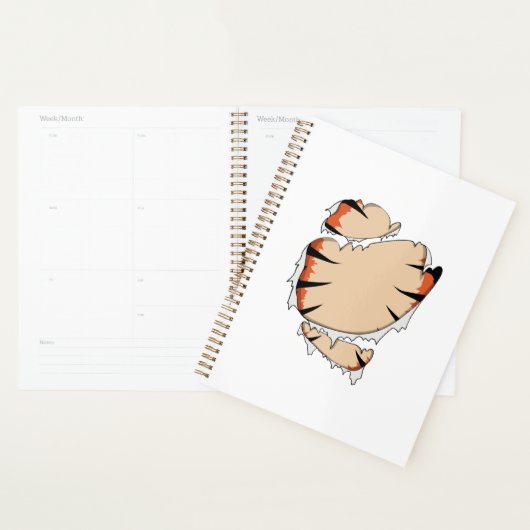 Grappig Halloween Cool Grappig Halloween Voor Tijg Planner (Display)
