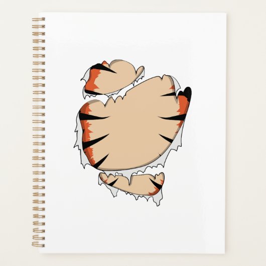 Grappig Halloween Cool Grappig Halloween Voor Tijg Planner (Voorkant)