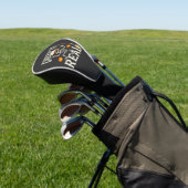 Grappig Halloween Creep It Real Dansend Skelet Ont Golfheadcover (Insitu)