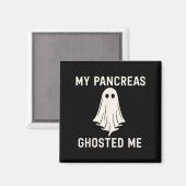 Grappig Halloween Diabetes Bewustzijn Mijn Pancrea Magneet (Voorkant / Achterkant)