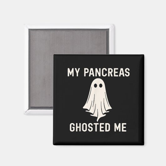 Grappig Halloween Diabetes Bewustzijn Mijn Pancrea Magneet (Voorkant / Achterkant)
