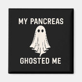 Grappig Halloween Diabetes Bewustzijn Mijn Pancrea Magneet (Voorkant)