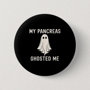 Grappig Halloween Diabetes Bewustzijn Mijn Pancrea Ronde Button 5,7 Cm