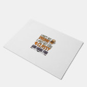 Grappig Halloween Drinken Minder Klasse Shirt Ontw Deurmat (Schuin)