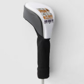 Grappig Halloween Drinken Minder Klasse Shirt Ontw Golfheadcover (Schuin)