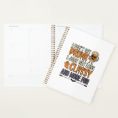 Grappig Halloween Drinken Minder Klasse Shirt Ontw Planner (Display)