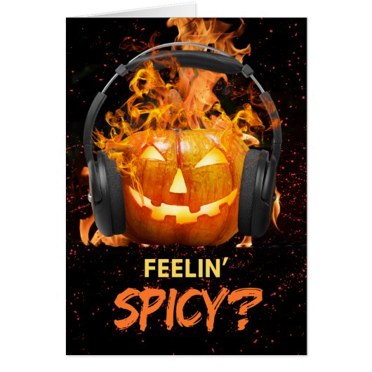 Grappig Halloween Feelin 'Spicy Jack o'Lantern (Voorkant)