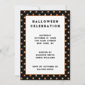 Grappig Halloween-feest Kaart (Achterkant)