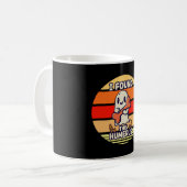 Grappig Halloween-feest Koffiemok (Voorkant links)