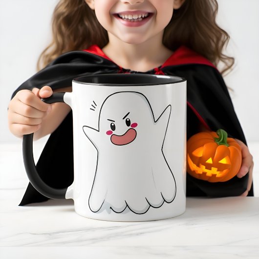 Grappig Halloween feest met Schattigee Ghost Coffe Mok