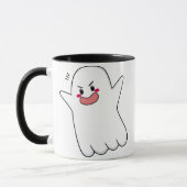 Grappig Halloween feest met Schattigee Ghost Coffe Mok (Links)