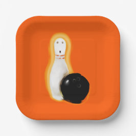 Grappig Halloween-feest Papieren Bordje