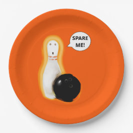 Grappig Halloween-feest Papieren Bordje
