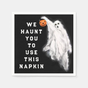 Grappig Halloween-feest Servet