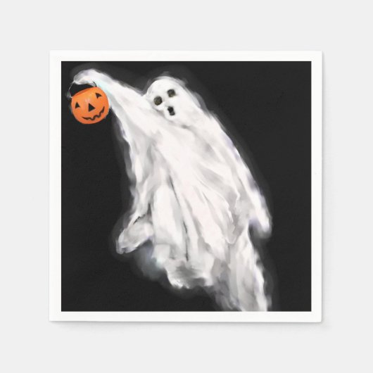 Grappig Halloween-feest Servet (Voorkant)