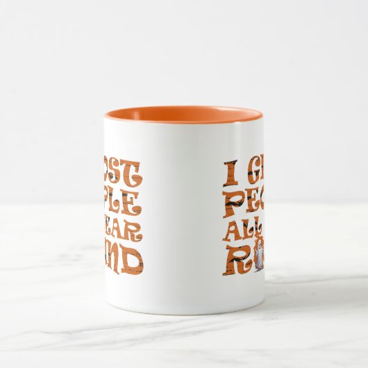 Grappig Halloween gezegde Mok (Midden)