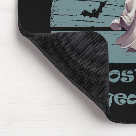 Grappig Halloween gezegde Muismat (Hoek)