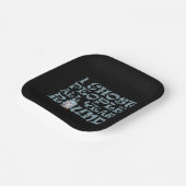 Grappig Halloween gezegde Papieren Bordje (Gebogen)