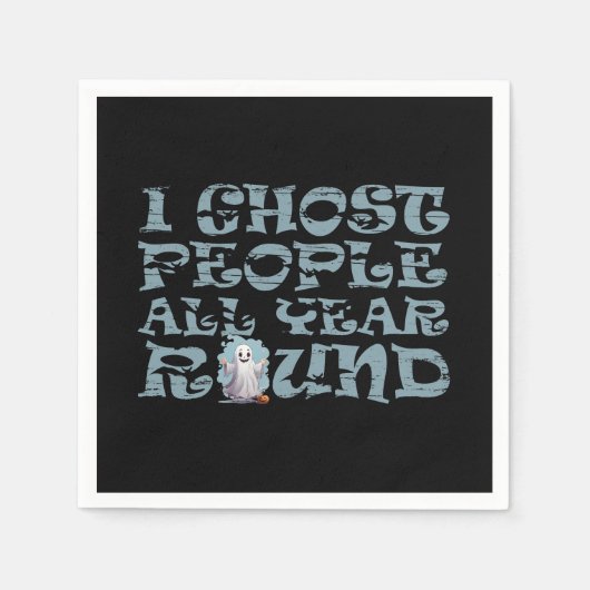 Grappig Halloween gezegde Servet (Voorkant)