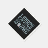 Grappig Halloween gezegde Servet (Hoek)