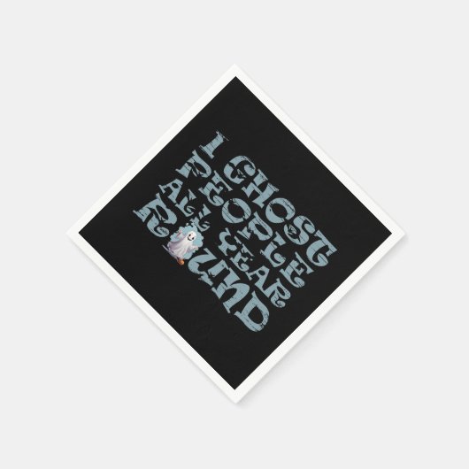 Grappig Halloween gezegde Servet (Hoek)