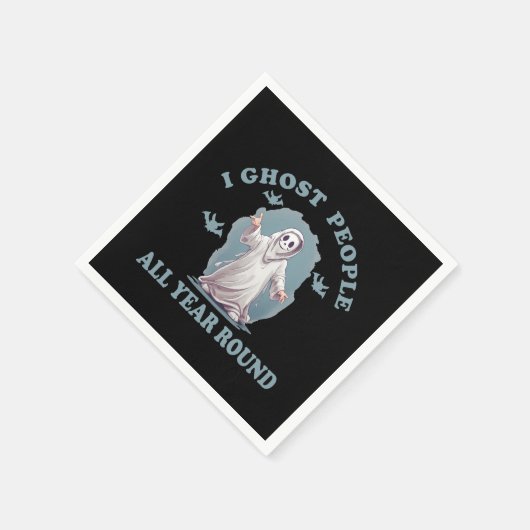 Grappig Halloween gezegde Servet (Hoek)