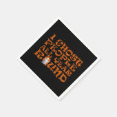 Grappig Halloween gezegde Servet (Hoek)