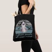 Grappig Halloween gezegde Tote Bag (Dichtbij)