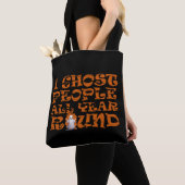 Grappig Halloween gezegde Tote Bag (Dichtbij)