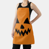 Grappig Halloween gezicht geest pompoen eng boo Pa Schort (Insitu)