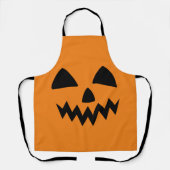 Grappig Halloween gezicht geest pompoen eng boo Pa Schort (Voorkant)