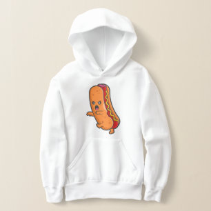 Grappig Halloween hotdog monster