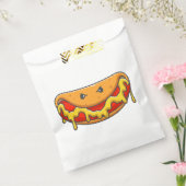 Grappig Halloween hotdog monster Spooky Bedankzakje (Gezegeld)