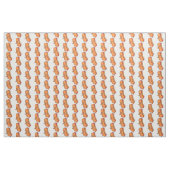 Grappig Halloween hotdog monster Stof (Yard (91,4 cm))