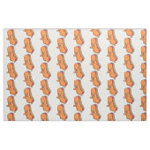 Grappig Halloween hotdog monster Stof (Fat Quarter)