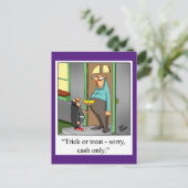 Grappig Halloween Humor Briefkaart "Spectickles" (Staand voorkant)