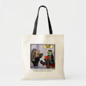Grappig Halloween Humor Canvas tas Gift (Voorkant)